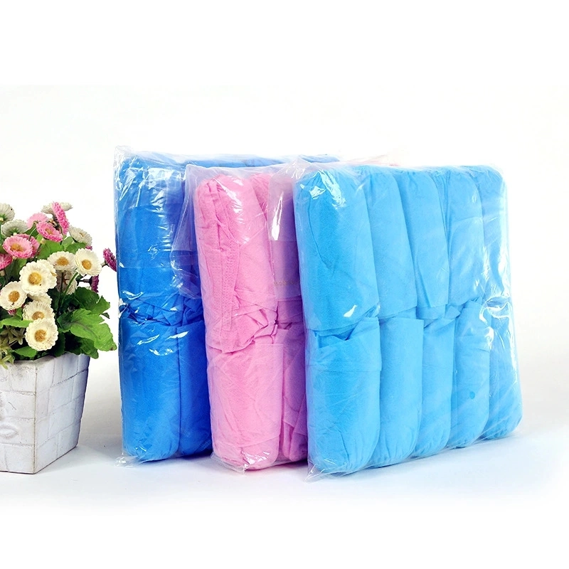Factory Medical Hospital Waterproof Nonwoven PP Anti Slip Dust Foot Shoe Cover