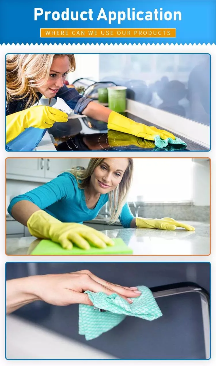 Especially Easy to Use Household Disposable Kitchen Cleaning Non-Woven Fabric