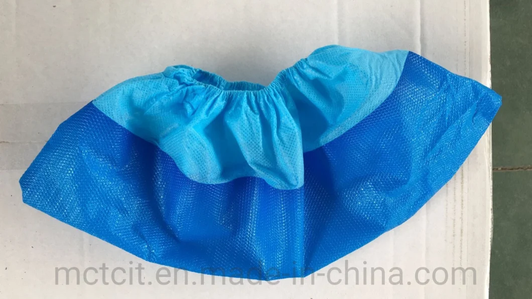 High Quality PP+CPE Coated Thickness Waterproof Shoe Cover