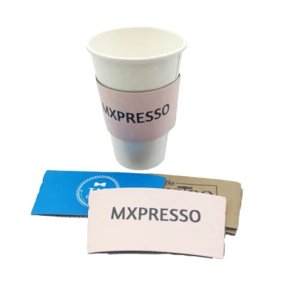 Großhandel mit individuellem Logo bedruckten Einweg-12-Unzen-, 16-Unzen- und 20-Unzen-Isolierpapierbechern für heißen Kaffee