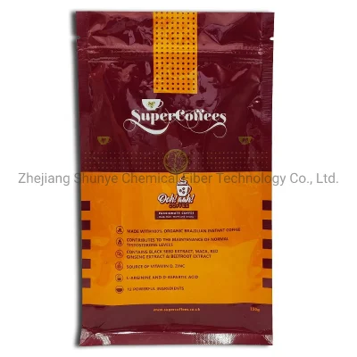 Kundenspezifisch bedruckter Kaffee-/Kaffeebohnen-Verpackungsbeutel aus Kunststoff mit flachem Boden