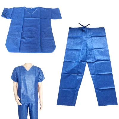 Chirurgische Einweg-Bekleidungsanzüge für den Einmalgebrauch im Krankenhaus